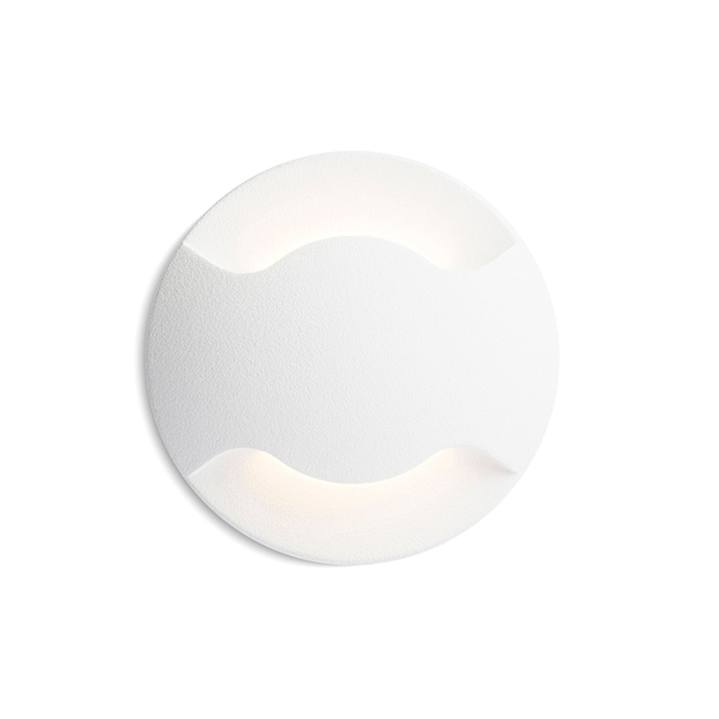 KICK II inbouw wandlamp buiten wit