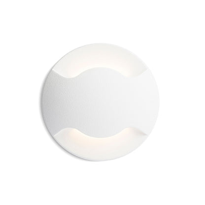 KICK II inbouw wandlamp buiten wit