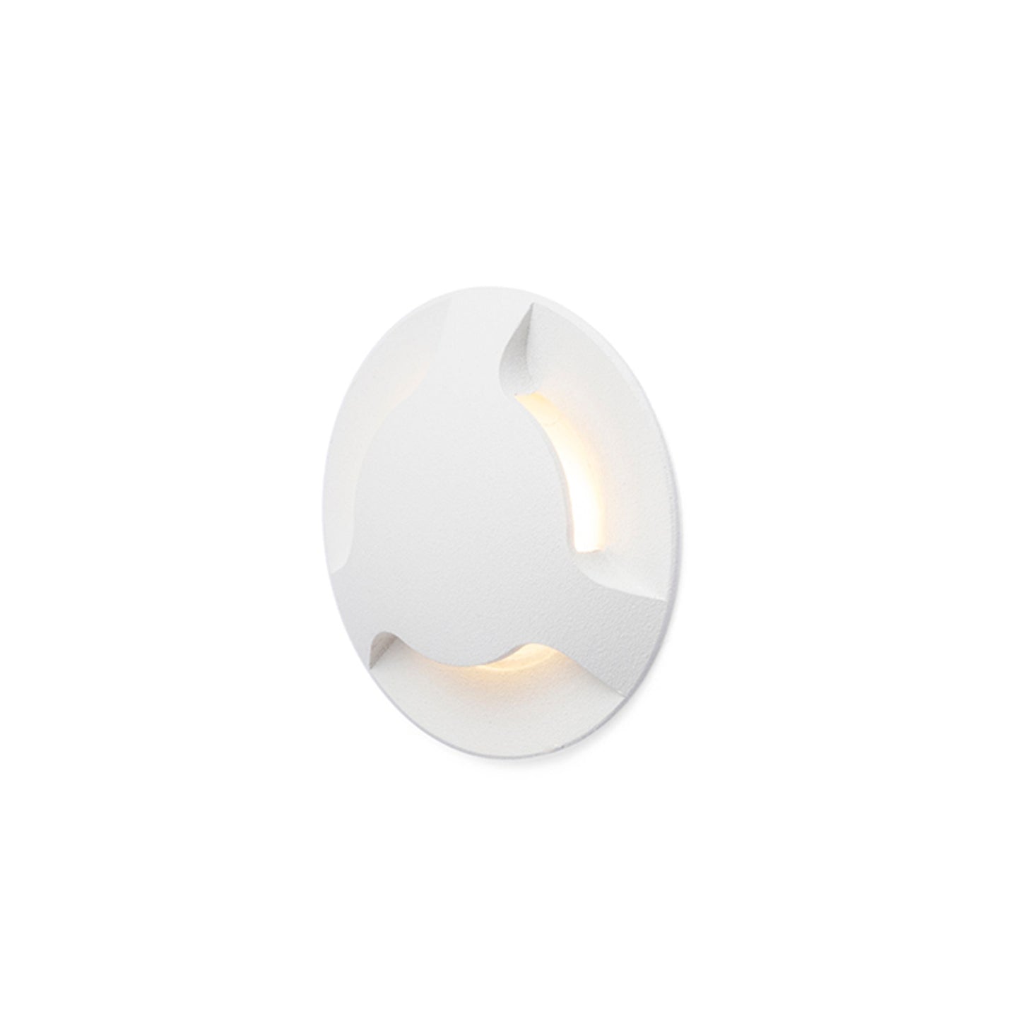 KICK III inbouw wandlamp buiten wit
