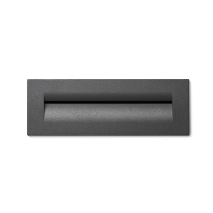 RASQ inbouw wandlamp buiten antracietgrijs detail