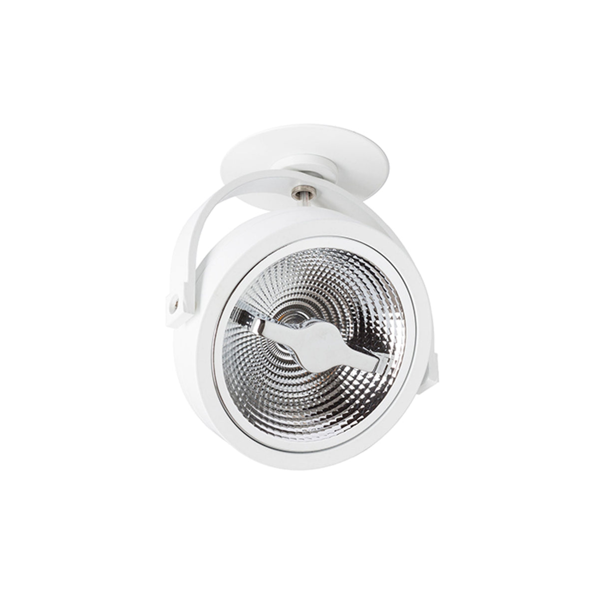 KELLY LED POLO | dimmable semi-recessed spotlight with adjustable reflector | 12W 3000K | white or black