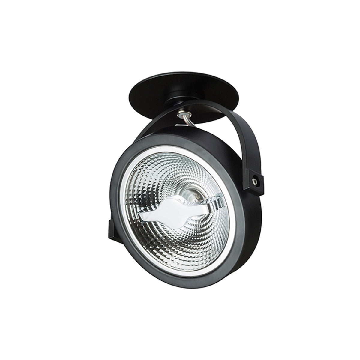 KELLY LED POLO | dimmable semi-recessed spotlight with adjustable reflector | 12W 3000K | white or black