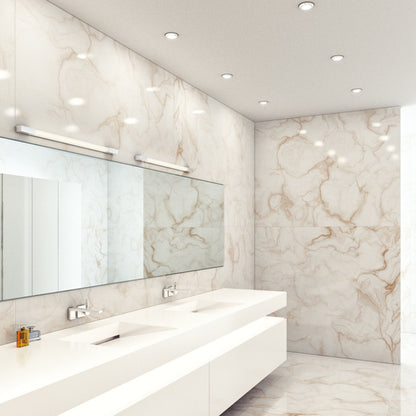 AMENITY 90 | linear LED bathroom wall lamp 90 cm | 11W 3000K | IP44 chrome