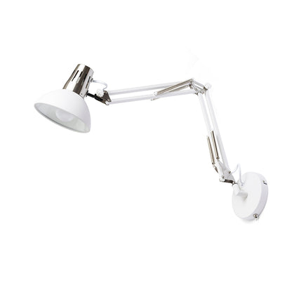 ANTE wandlamp wit mat nikkel