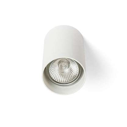 GAYA | spot en saillie | GU10 | cylindre fin 6 cm | blanc | avec ou sans source lumineuse