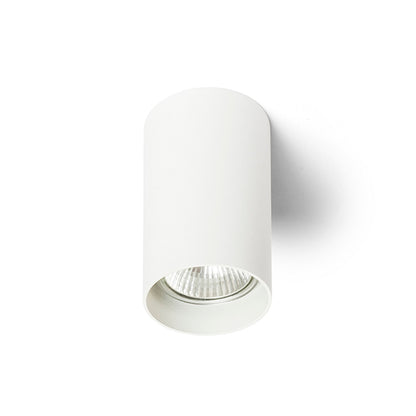 GAYA | spot en saillie | GU10 | cylindre fin 6 cm | blanc | avec ou sans source lumineuse