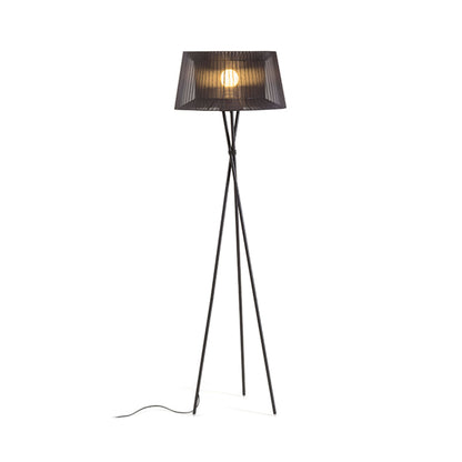 BOULOGNE vloerlamp zwart E27