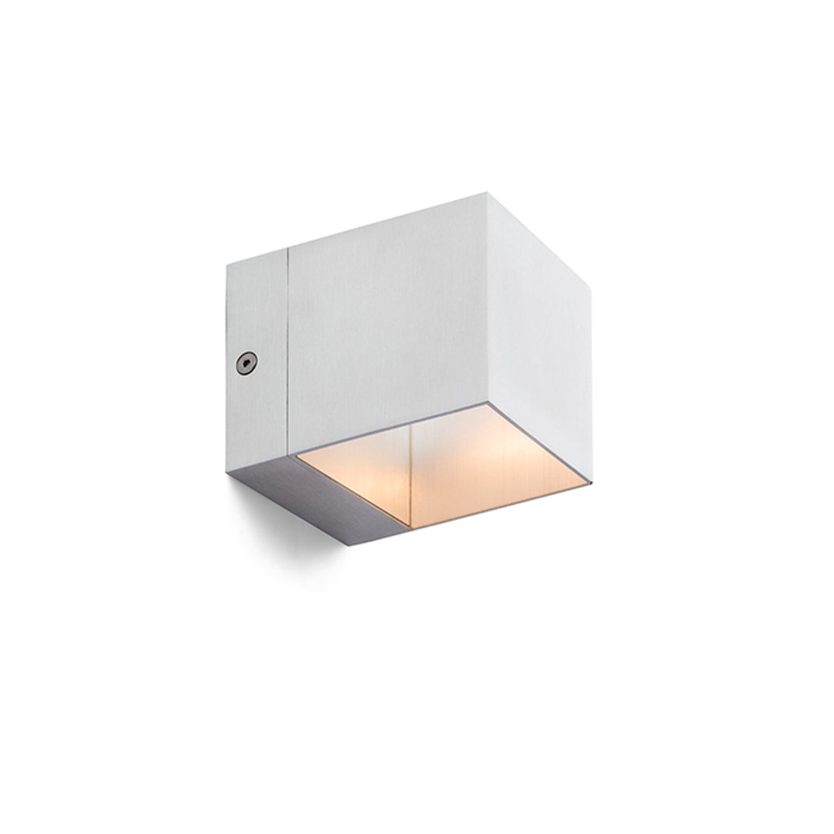 ESSEX | aplique de pared rectangular up and down | G9 | blanco o aluminio cepillado | con o sin fuente de luz
