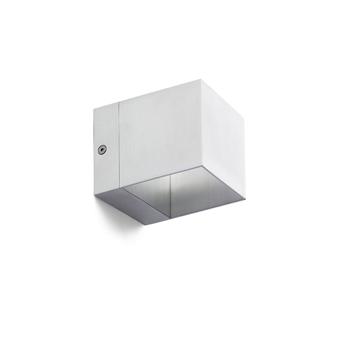 ESSEX | aplique de pared rectangular up and down | G9 | blanco o aluminio cepillado | con o sin fuente de luz