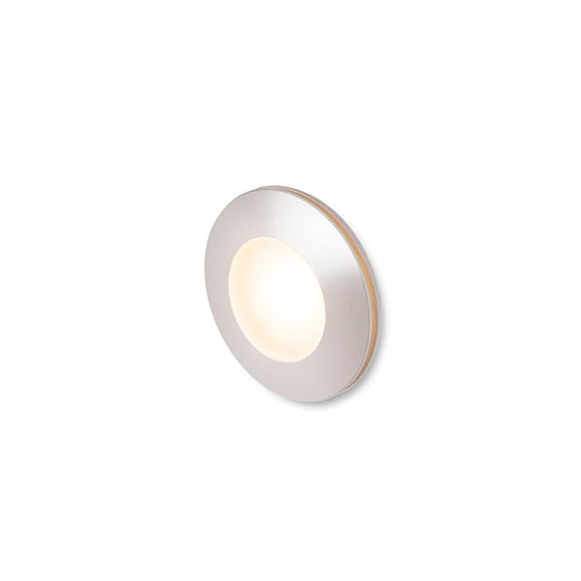 CLUB inbouw wandlamp buiten zilvergrijs LED 3W