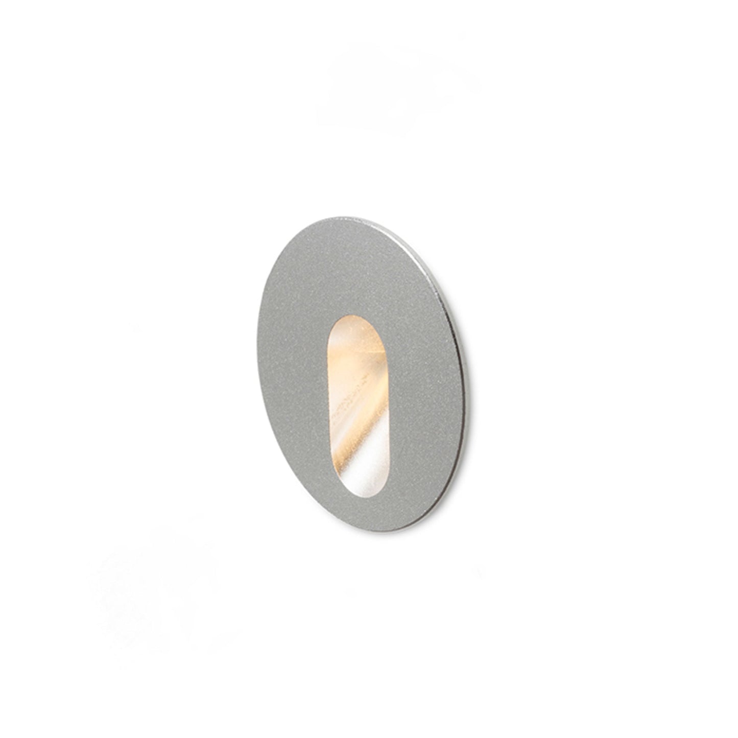 MEMPHIS R inbouw wandlamp zilvergrijs lichtbeeld