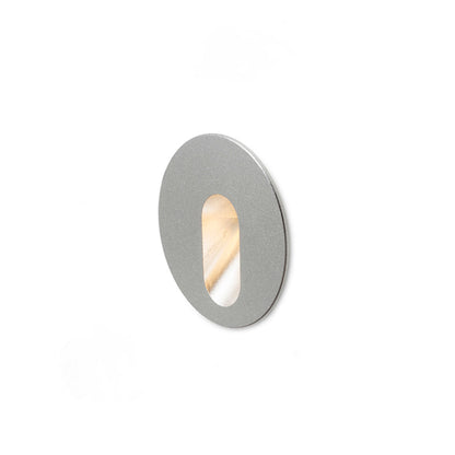 MEMPHIS R inbouw wandlamp zilvergrijs lichtbeeld