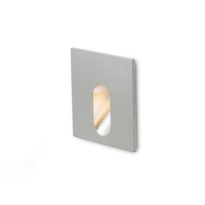 MEMPHIS SQ inbouw wandlamp zilvergrijs