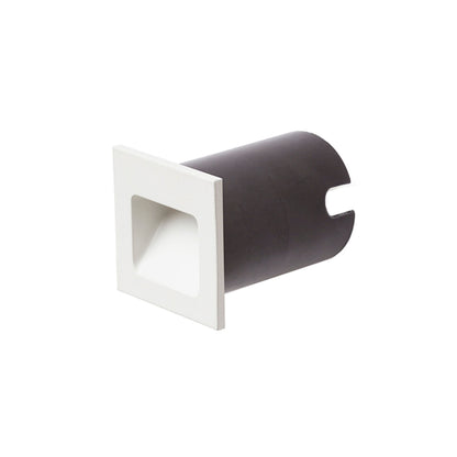 AMARO inbouw wandlamp wit gemonteerd