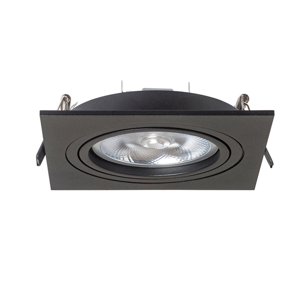 PASADENA G53 SQ I | kantelbare inbouwspot | G53 AR111 | vierkant 17 cm, wit of zwart
