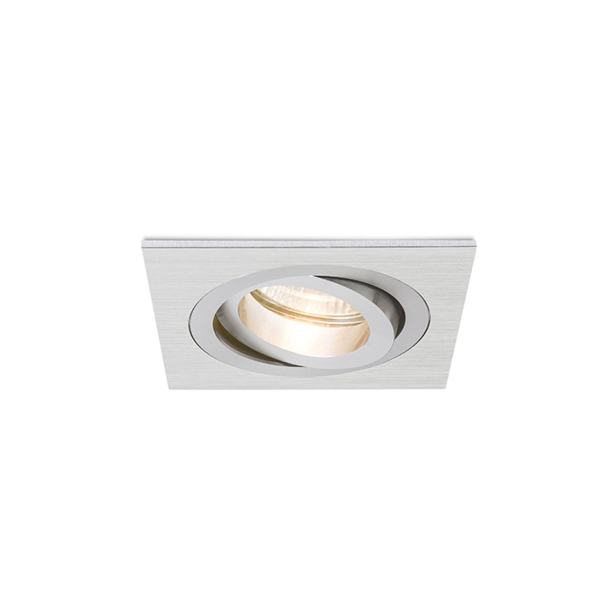 PASADENA GU10 SQ I | adjustable recessed spotlight | GU10 | square in 3 colors | with or without light source