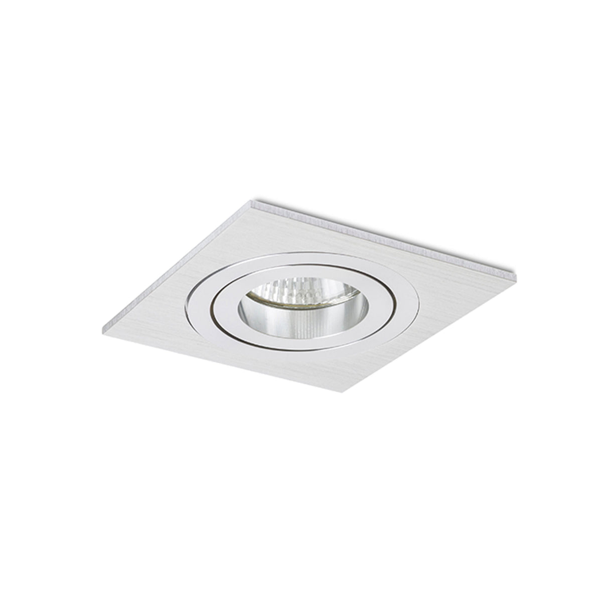 PASADENA GU10 SQ I | adjustable recessed spotlight | GU10 | square in 3 colors | with or without light source