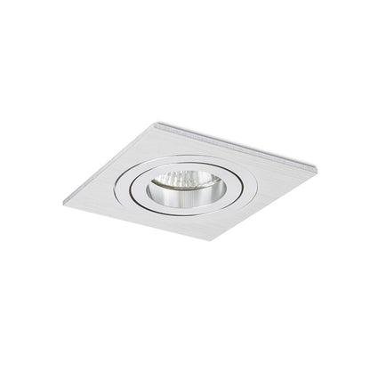 PASADENA GU10 SQ I | adjustable recessed spotlight | GU10 | square in 3 colors | with or without light source