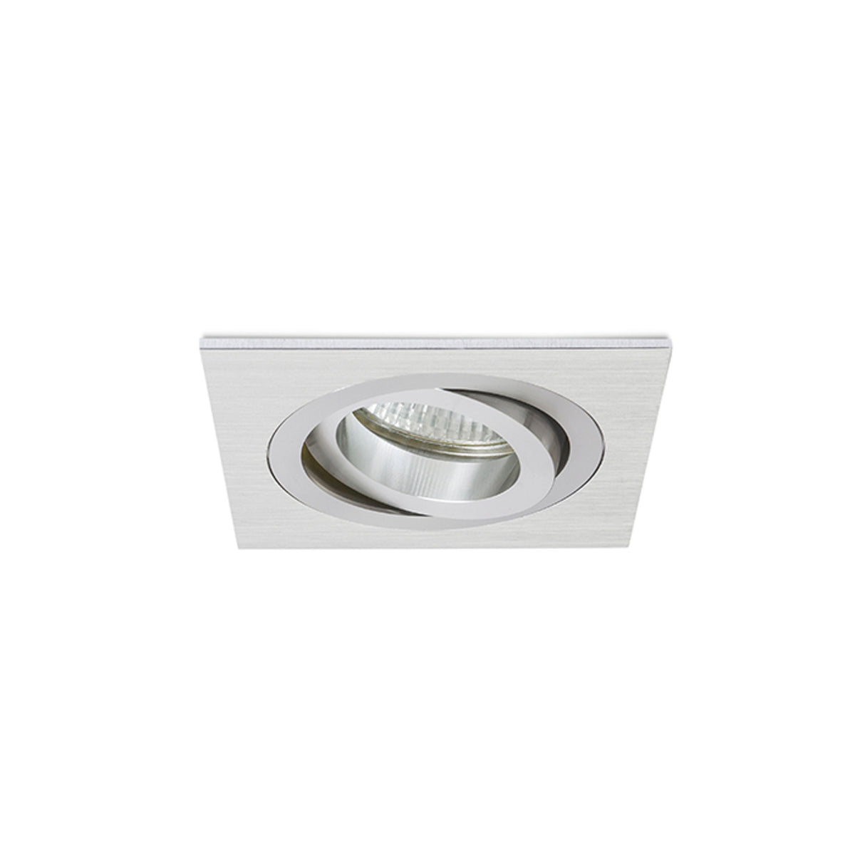 PASADENA GU10 SQ I | adjustable recessed spotlight | GU10 | square in 3 colors | with or without light source