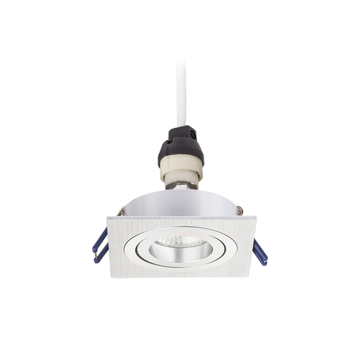 PASADENA GU10 SQ I | adjustable recessed spotlight | GU10 | square in 3 colors | with or without light source
