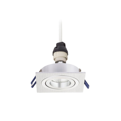 PASADENA GU10 SQ I | adjustable recessed spotlight | GU10 | square in 3 colors | with or without light source