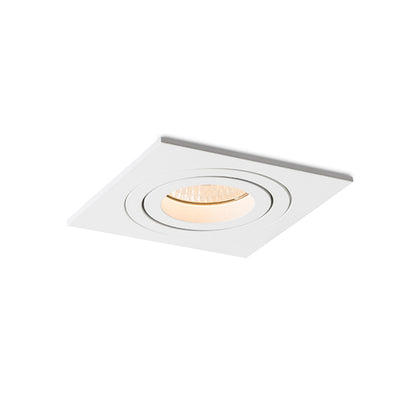 PASADENA GU10 SQ I | adjustable recessed spotlight | GU10 | square in 3 colors | with or without light source