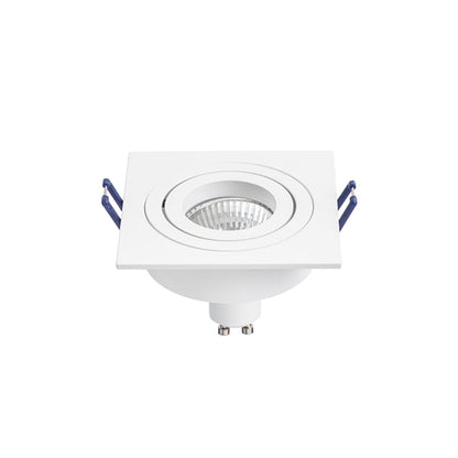 PASADENA GU10 SQ I | adjustable recessed spotlight | GU10 | square in 3 colors | with or without light source