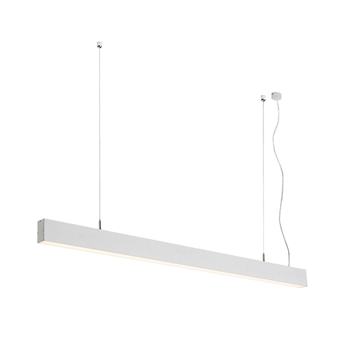 PESANTE 35 | lineaire LED hanglamp | 40W 3340lm 3000K | aluminium of zwart
