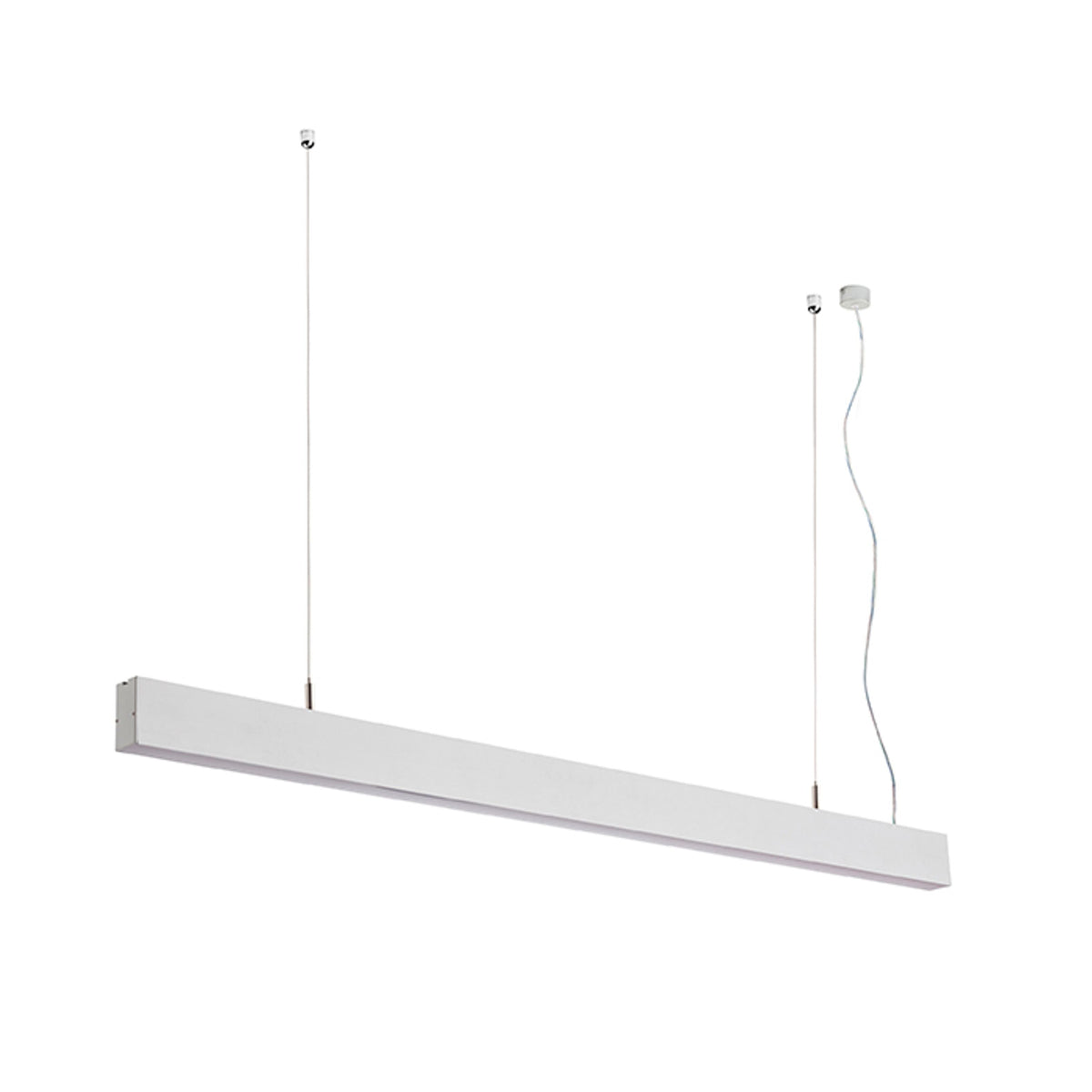 PESANTE 35 | lineaire LED hanglamp | 40W 3340lm 3000K | aluminium of zwart