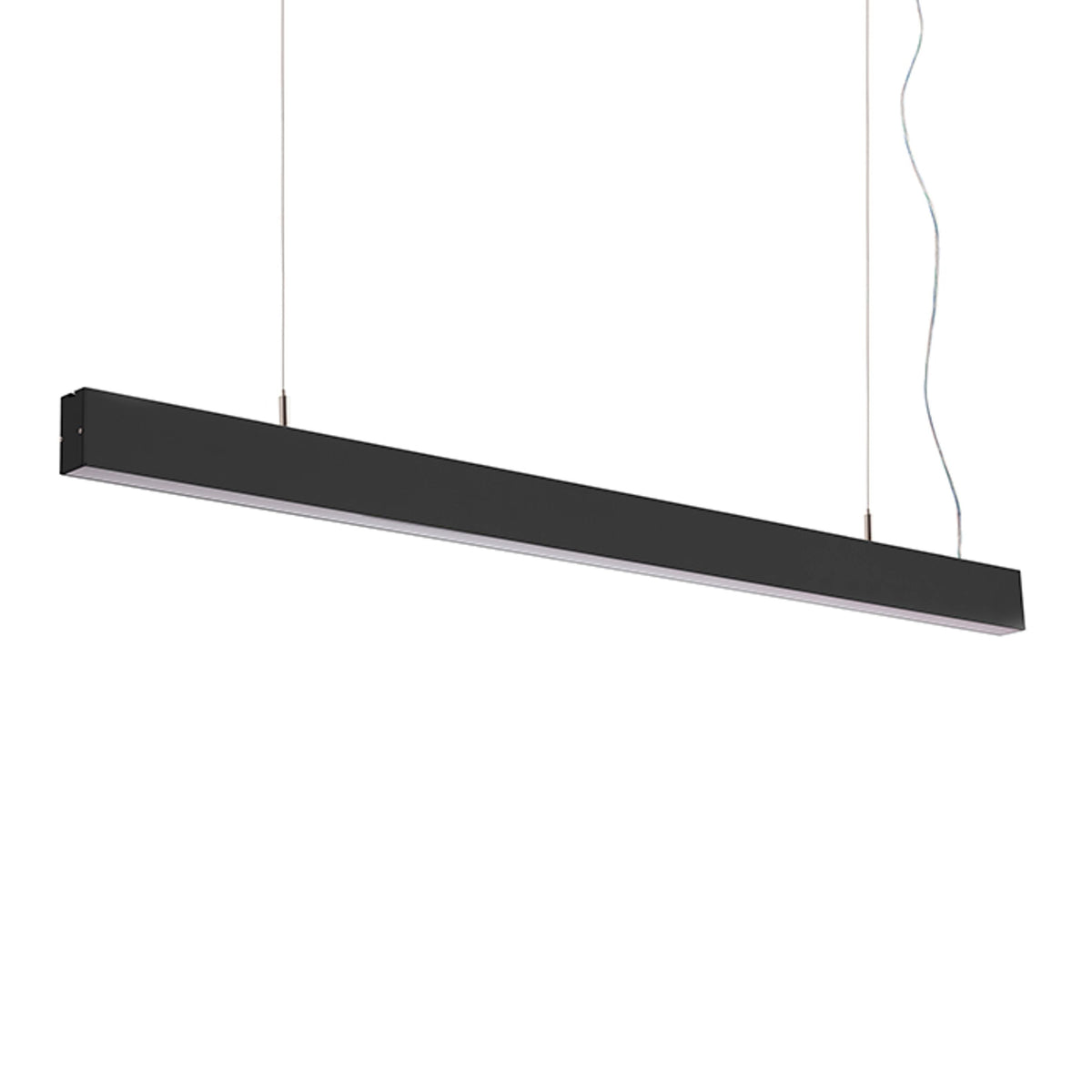PESANTE 35 | lineaire LED hanglamp | 40W 3340lm 3000K | aluminium of zwart