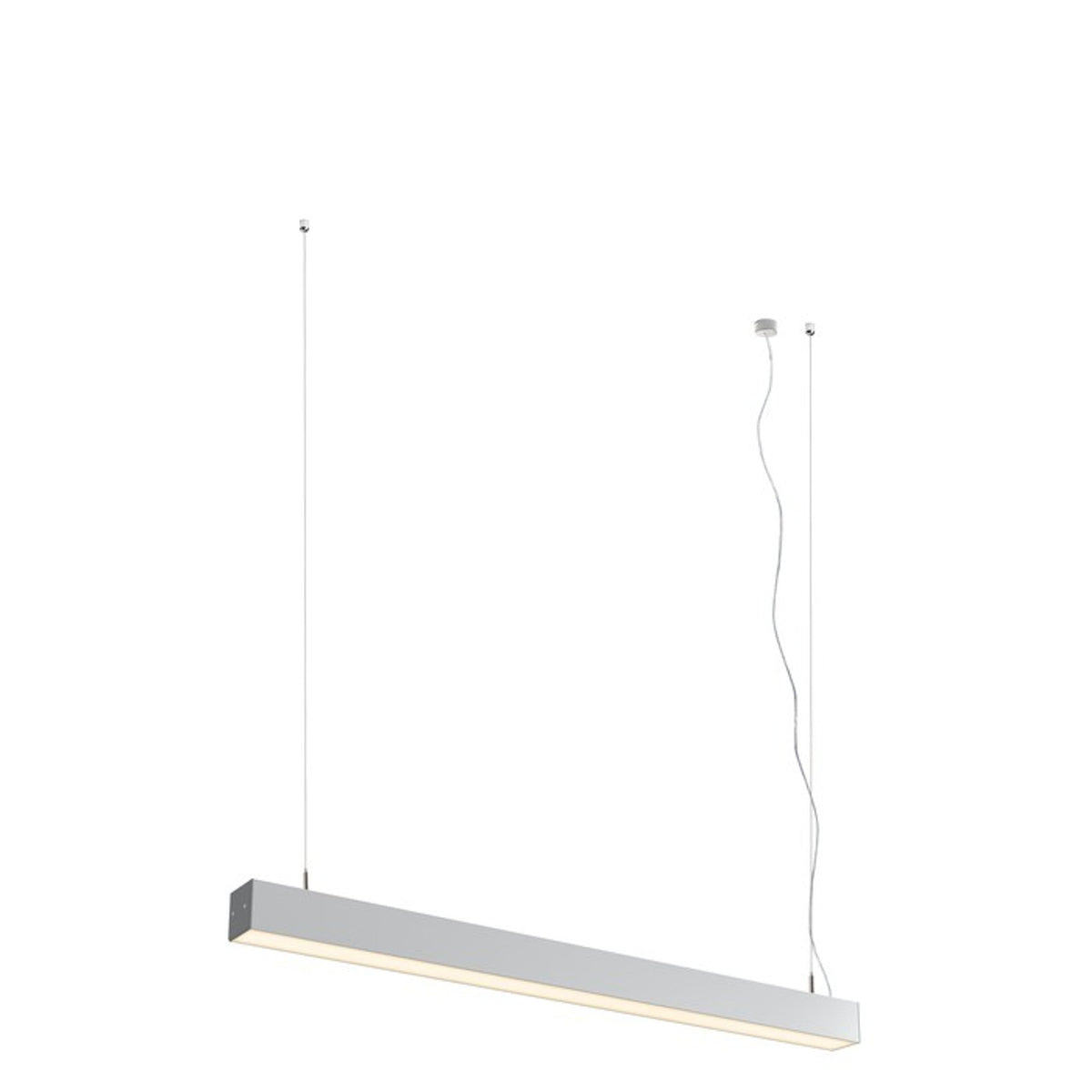 PESANTE 75 | lineaire LED hanglamp | 40W 4200lm 3000K | aluminium of zwart