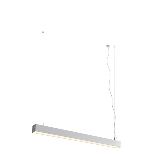 PESANTE 75 | lineaire LED hanglamp | 40W 4200lm 3000K | aluminium of zwart