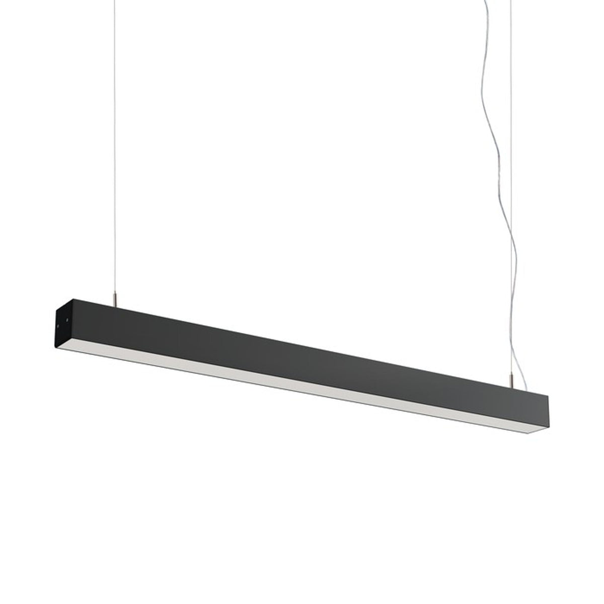 PESANTE 75 | lineaire LED hanglamp | 40W 4200lm 3000K | aluminium of zwart