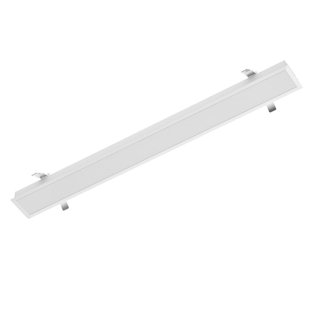 PESANTE 90 | línea de empotrado lineal | LED integrado de 40 W, 4200 lm, 3000 K | blanca, 120 cm
