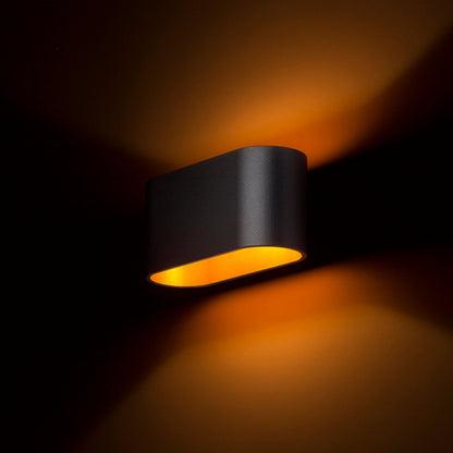 MARIO | up/down wandlamp | G9, wit of zwart-goud