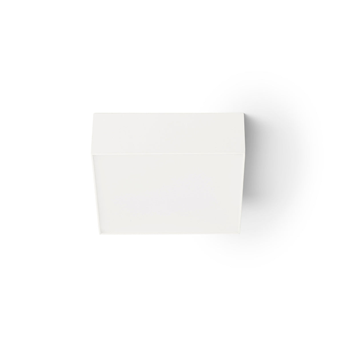 LARISA SQ 17 | lámpara de techo LED cuadrada | 15W 1200lm 3000K | 17 x 17 cm | blanca o negra