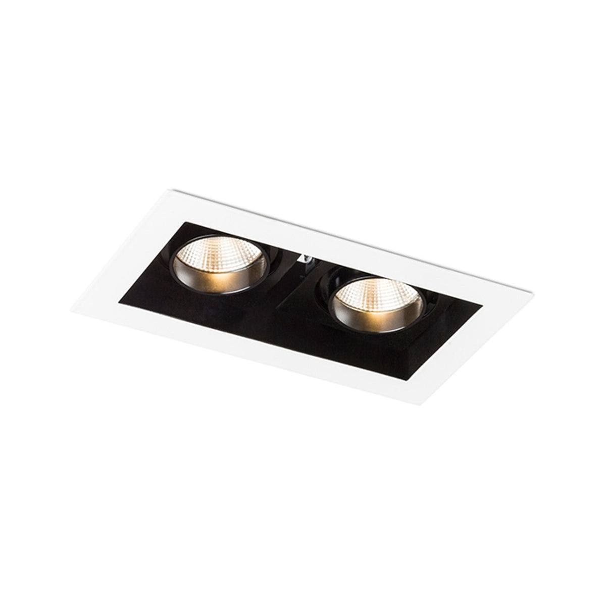 BONDY II | dubbele inbouwspot | geintegreerde LED 1120 lm 3000K | wit