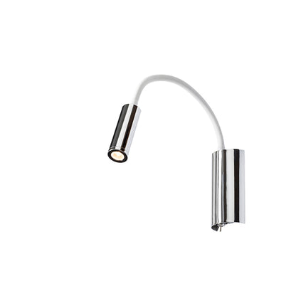SHOW | LED čtecí lampička s 47cm husím krkem | s vypínačem | bílá nebo černá
