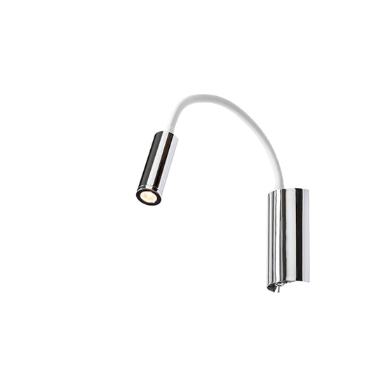 SHOW | LED leeslamp op zwanenhals van 47 cm | met schakelaar | wit of zwart