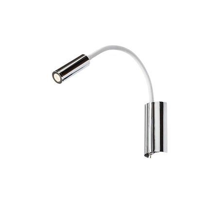 SHOW | LED čtecí lampička s 47cm husím krkem | s vypínačem | bílá nebo černá