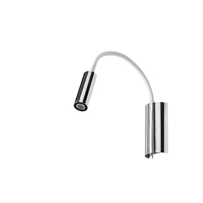 SHOW | LED čtecí lampička s 47cm husím krkem | s vypínačem | bílá nebo černá