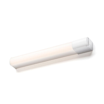 FLORIO | LED nástěnné koupelnové svítidlo se zásuvkou a vypínačem | 8W 3000K | IP44 bílé