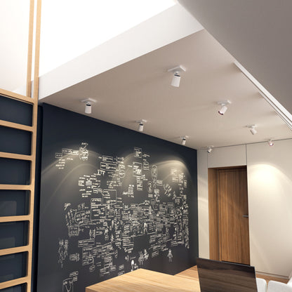 KENNY I | adjustable surface-mounted spotlight | GU10 | wall and ceiling | with or without light source
