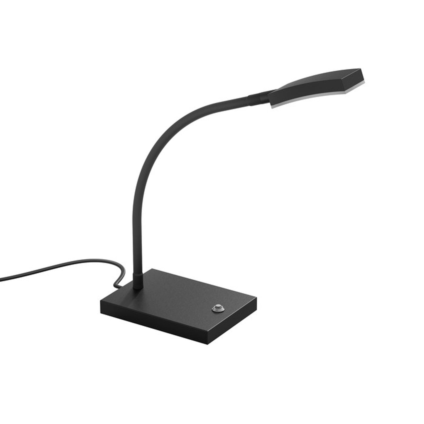FRISCO | LED tafellamp met zwanenhals en touchdimmer | 4,2W 3000K 300lm | 60 cm | zwart