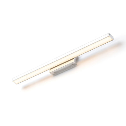 PANON SHORT | lineaire LED badkamer wandlamp 63 cm | 18W 1700lm | IP44 chroom