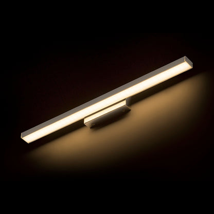 PANON SHORT | lineaire LED badkamer wandlamp 63 cm | 18W 1700lm | IP44 chroom