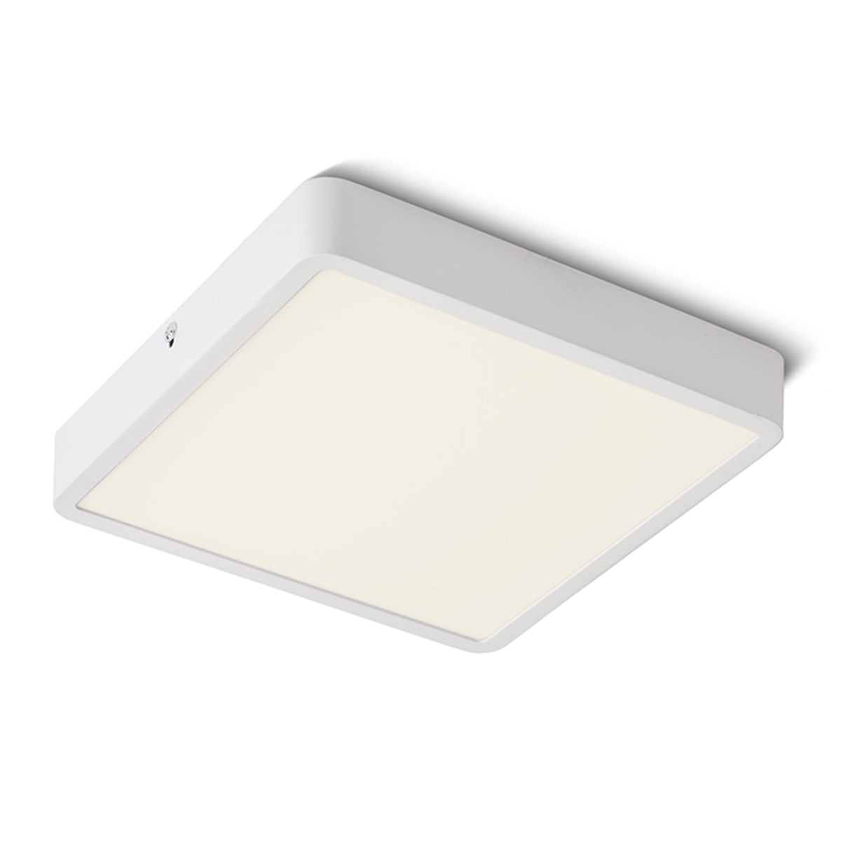 HUE SQ 22 DIMM | ultravlakke vierkante plafondlamp | dimbaar 24W 2160lm 3000K | 22,5 cm | wit