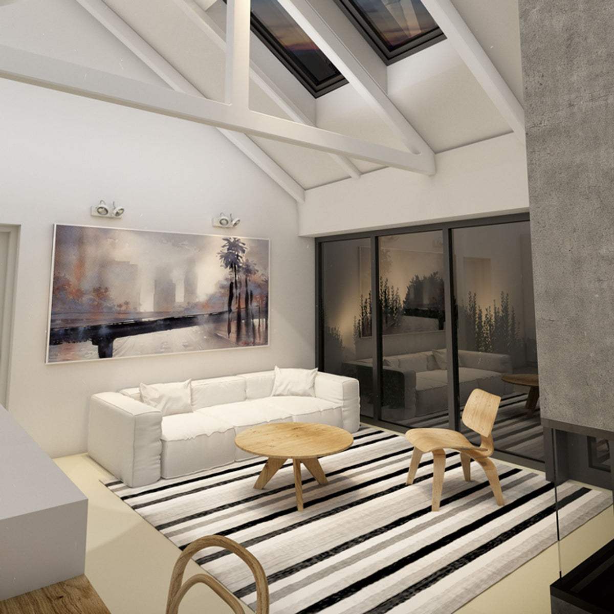 KELLY LED II DIMM | lampada da parete e da soffitto con 2 riflettori orientabili | 12W 3000K dimmerabile | bianca o nera