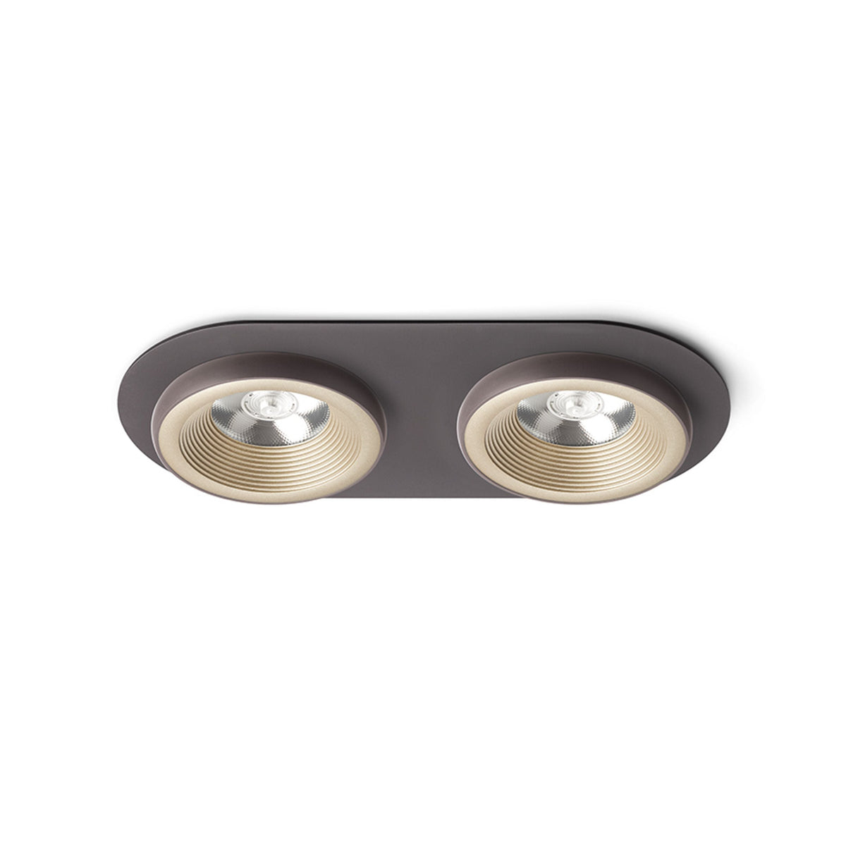 SHARM R II | dubbele inbouwspot | 2x 10 W 1800 lm 3000K | 9 kleuren
