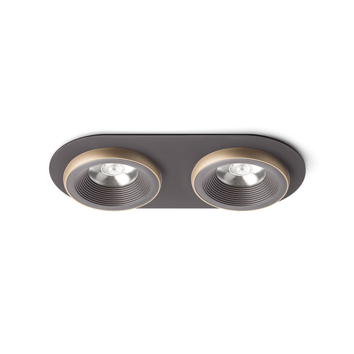 SHARM R II | dubbele inbouwspot | 2x 10 W 1800 lm 3000K | 9 kleuren